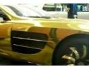 无比惊艳 实拍迪拜富商镀金版奔驰SLR